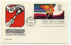 UX102 Olympic Torch, Artmaster, FDC - Picture 1 of 1