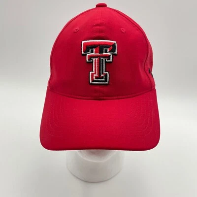 Texas Tech Red Raiders Golf Hat Cap Red Hook & Loop Vented Zephyr NCAA College - Image 1 of 4