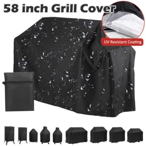 Barbecue Grill Gas Smoker Storage Garden Waterproof Heavy Duty BBQ Cover Patio - Picture 1 of 13