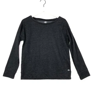 Gap Fit Dolmanärmel Oversize Pullover Sweatshirt dunkelgrau Gr. Small - Bild 1 von 4