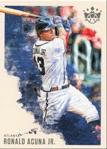2020 Panini Diamond Kings Ronald Acuna Jr. Atlanta Braves #117 Insert - Picture 1 of 2