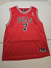 Men's Reebok NBA Chicago Bulls #7 Gordon Sports Basketball Jersey Size XL AS IS