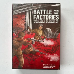 Battle for the Factories Stalingrad WWII Nova Games 1982 New Sealed - Read - Picture 1 of 7