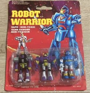 ROBOT WARRIOR 1992 Soma No 4903 Action Figures Set 3-Pack In Original Packaging - Picture 1 of 4