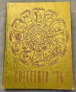 CHIEF FRANCISCO SOLANO Junior High School Vallejo, CA 1976 Yearbook "CHIEFTAIN" - Picture 1 of 1