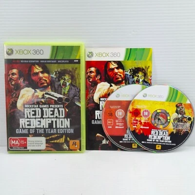 Red Dead Redemption Game of the Year Edition XBOX 360 - COMPLETE - PAL - Image 1 of 2