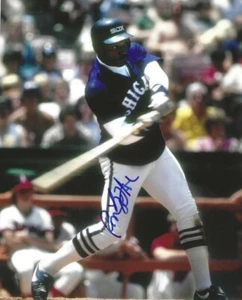 AUTOGRAPHED 8X10 RON LEFLORE Chicago White Sox Photo W/COA  - Picture 1 of 1