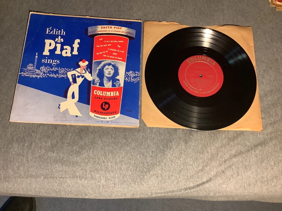 Edith Piaf Sings 10” Columbia FL 9510 - Image 1 of 2