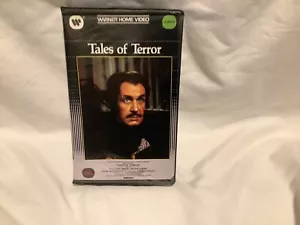 Tales Of Terror (VHS, 1962) Vincent Price Clamshell Puffy Box Horror Warner - Picture 1 of 4