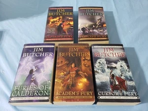 Lot of 5 CODEX ALERA Fury Series 1-5 Jim Butcher Furies of Calderon 2009/10 - Picture 1 of 13