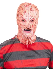 Nightmare On Elm Street Freddy Krueger Balaclava Halloween Mens Fancy Dress - Picture 1 of 1