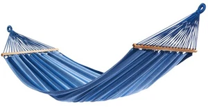 Stabhängematte Lenja saphira 100 % Bio-Baumwolle Fair Trade GOTS - Bild 1 von 3