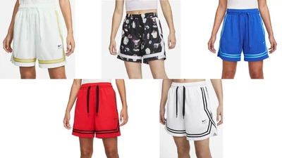 New Nike Women's Dri-FIT Fly Crossover Basketball Shorts Pick Size & Color - Image 1 of 2