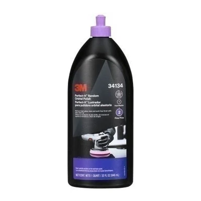 3M Perfect-It Random Orbital Polish, 34134, 1 Quart, Fast Cutting Polisher... - Image 1 of 4