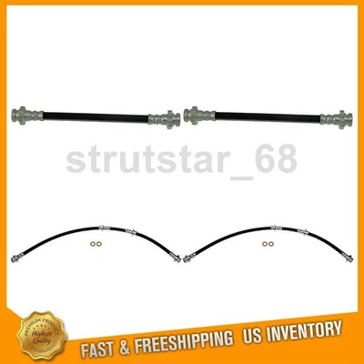 4 mangueras de freno delanteras traseras para Nissan 300ZX 3,0 L Foto 1 de 4