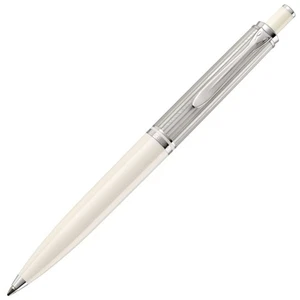 Bolígrafo a base de aceite Pelikan Souveraen blanco plateado K405, importación oficial - Imagen 1 de 3