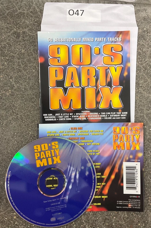 Various Artists - The Party Mix - 90s Classics - Various Artists CD No Case #047 Foto 1 de 1