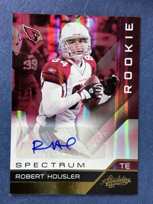 2011 Absolute Gold Robert Housler Autograph Cardinals 299/299 - Image 1 of 2