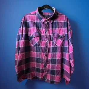 Mishka NYC MNWKA plaid button up - Picture 1 of 3