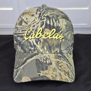 Cabela's Baseball Cap Hat  Camo Camouflage Adjustable  Hunting - Picture 1 of 8