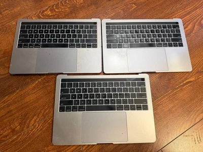 3 X (TORN CABLE / FOR PARTS MacBook Pro 13.3 2017 A1706 EMC 3163 (NO LOGICBOARD) - Image 1 of 3