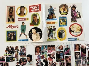 Aufkleber Madonna Bon Jovi Kylie U2 BRAVO SMASH HITS Sticker - Bild 1 von 5