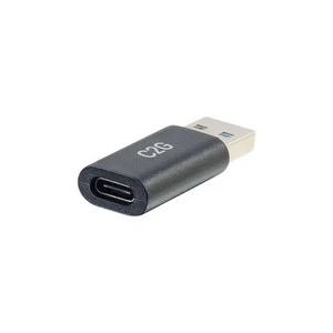 C2G Cables to Go SuperSpeed USB-C to USB-A Converter Female to Male Black - Picture 1 of 3