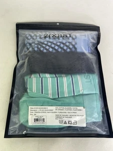 2xist Cotton Stretch 4 Pack Low Rise No Show Briefs Underwear Mens Size S - Picture 1 of 4