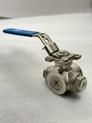 New Mars Ball Valve Series 39M-1L 3 Way Direct Mount - Image 1 of 4