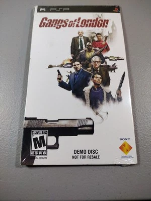 Vintage Gangs of London (Sony PSP, 2006) Factory Sealed Brand New Collectible - Image 1 of 4
