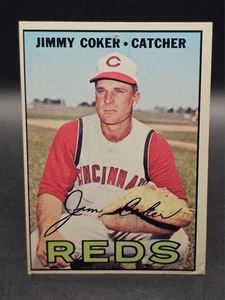 1967 O-Pee-Chee #158 Jimmy Coker Reds Set-Break EX *GLEECARDS* - Picture 1 of 2