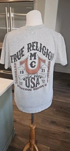 Herren True Religion T-Shirt Grafikdruck Größe LG - Bild 1 von 10