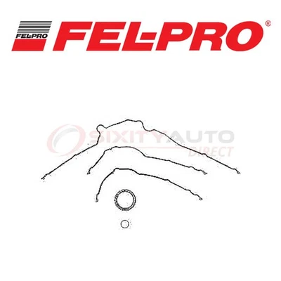 Fel Pro Timing Cover Gasket Set for 1999-2000 Ford E-250 Econoline 5.4L V8 - qw Foto 1 de 4