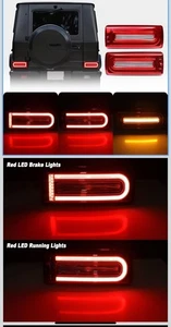 LED Tail Lights Replacement for G-Class W463 G500 G550 G55 G63 G65 AMG 1999-2018 - Bild 1 von 8