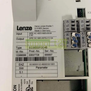 1PC USED Lenze Servo Driver ECSEE012C4B - Picture 1 of 1