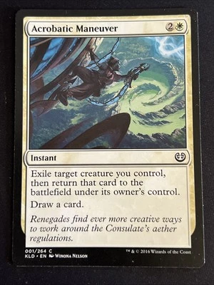 1x Acrobatic Maneuver (001) Kaladesh LP MTG Magic the Gatheirng x1 MKE - Image 1 of 2