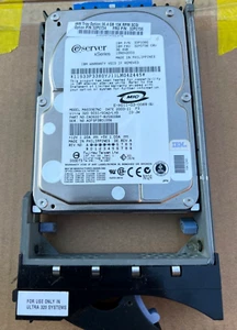 IBM 32P0734 32P0736 33P3380 36GB 15K SCSI 80 PIN Hard Drive with Server Tray - Picture 1 of 3
