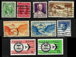 PANAMA KANALZONE 1928/74: Personen+Kanalbau; aus Nr. 70…170° (Z987) - Imagen 1 de 1