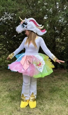 Disfraz de personaje unicornio para fiesta entretenimiento adulto Foto 1 de 4