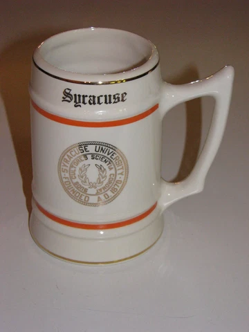 Vintage Syracuse University Beer Mug Cover