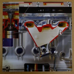 hand-made greetings card featuring JAGUAR XK STRAIGHT SIX , 14cm blank card - Picture 1 of 1