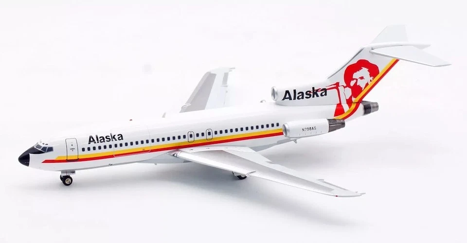 Alaska Airlines / Boeing 727-100 / N798AS / IF721AS0824 / 1:200 *LAST PIECES* - Image 1 of 4