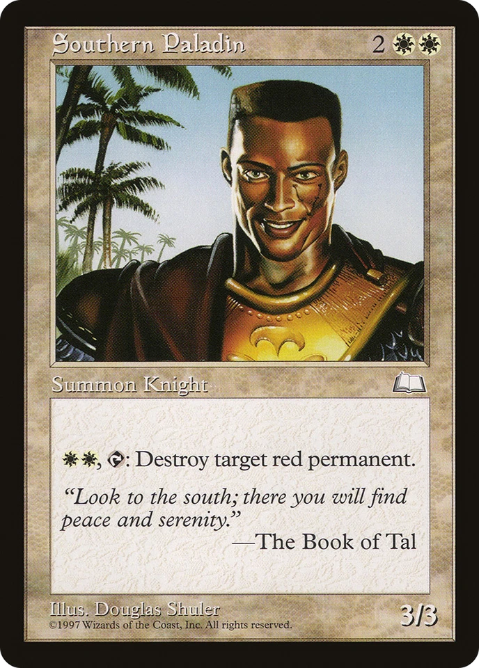 Southern Paladin X4 - Weatherlight - Excellent/Near Mint - R27 - 4RCards - Image 1 of 1