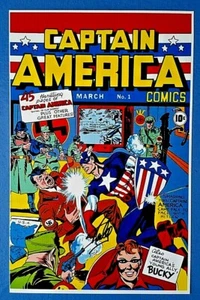 PÓSTER FIRMADO POR CAPITÁN AMÉRICA STAN LEE 11"" X 17 - Imagen 1 de 3