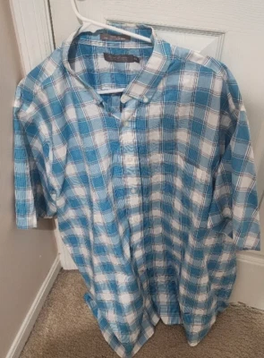 1  Dillard's Daniel Cremieux Signature Brand  Men's  Adult XXL Shirt 100% Cotton - Image 1 of 3
