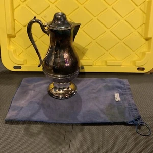 Antique Flagon Silver Communion Altar Catholic Church Lutheran Wine Pitcher - Picture 1 of 14