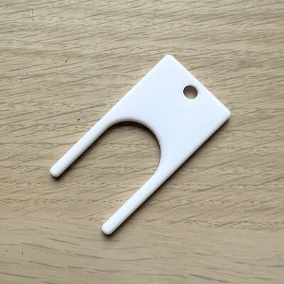 Plastic Key Compatible with Jofel Paper, Soap, and Toilet Tissue Dispensers