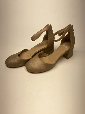 Eileen Fisher Womens Indi Metallic Ankle-Grip Pumps  Sz 8 Foto 1 de 4