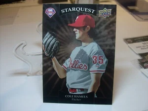 2009 Upper Deck StarQuest Blue Uncommon  #SQ-35 - Cole Hamels (98701) - Picture 1 of 2