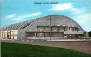 Denver Colorado Kolosseum Postkarte - Bild 1 von 2